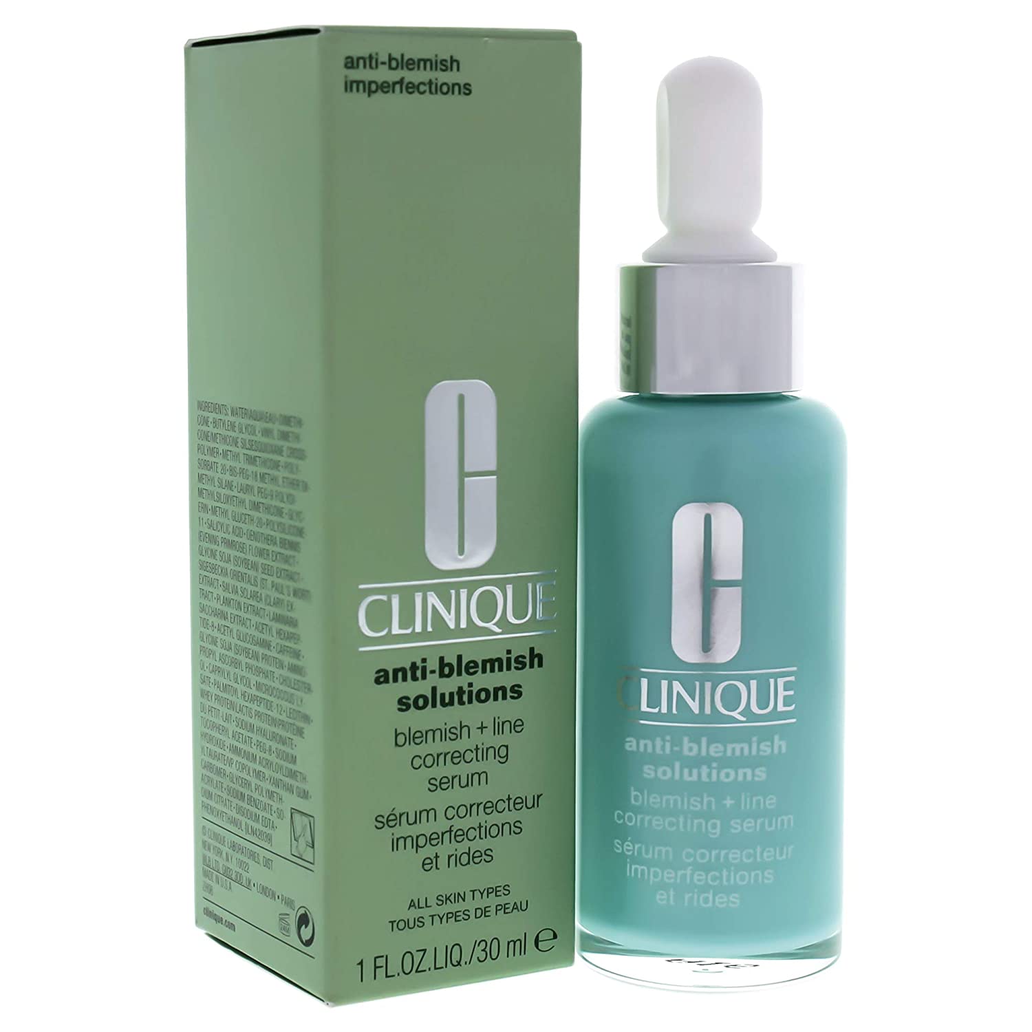 Anti-Blemish Solutions - Blemish + Line Correcting Serum - All Skin Types - MazenOnline Main image