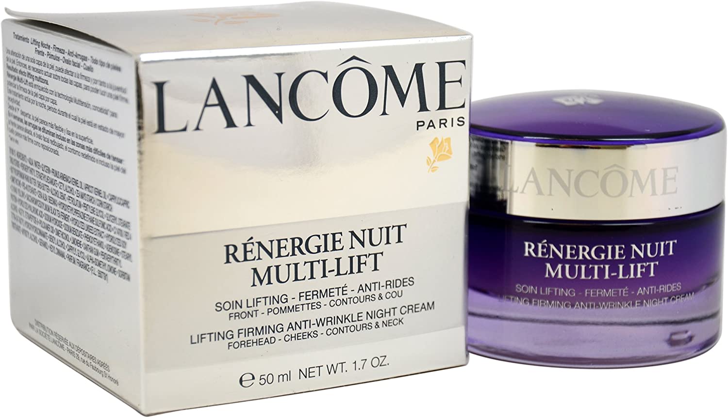 Rénergie Nuit Multi-Lift Redefining Night Cream - Lifting Firming Anti-Wrinkle - MazenOnline Main image