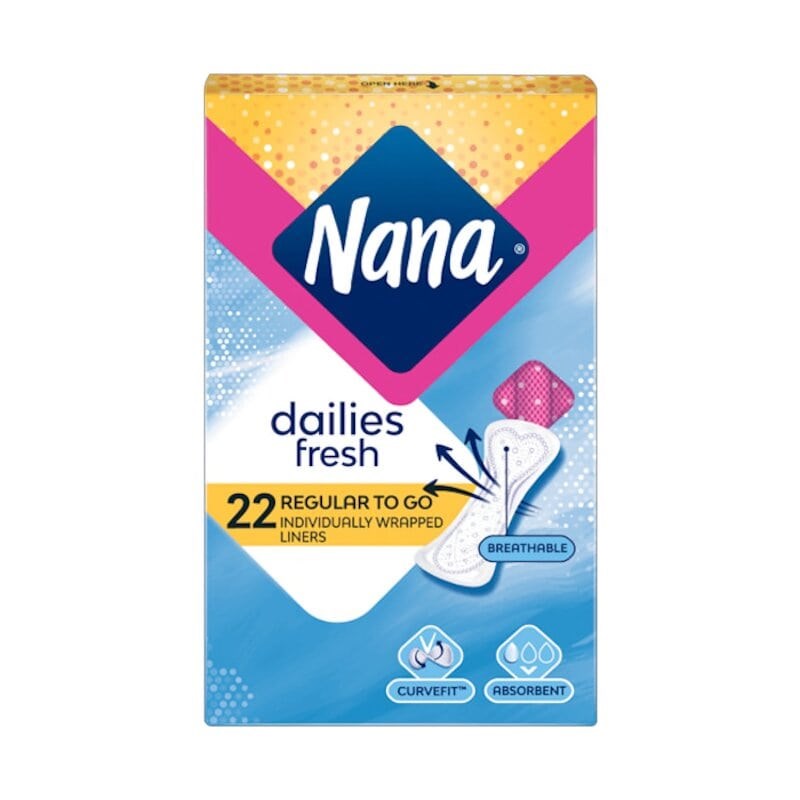 Daily Fresh Regular Unscented  22 Liners - MazenOnline Main image