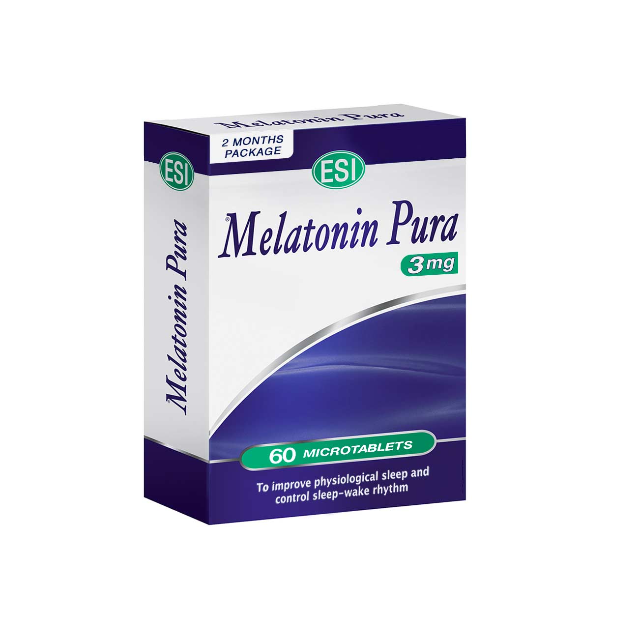 ESI Melatonin Pura 3 mg 60 Main image