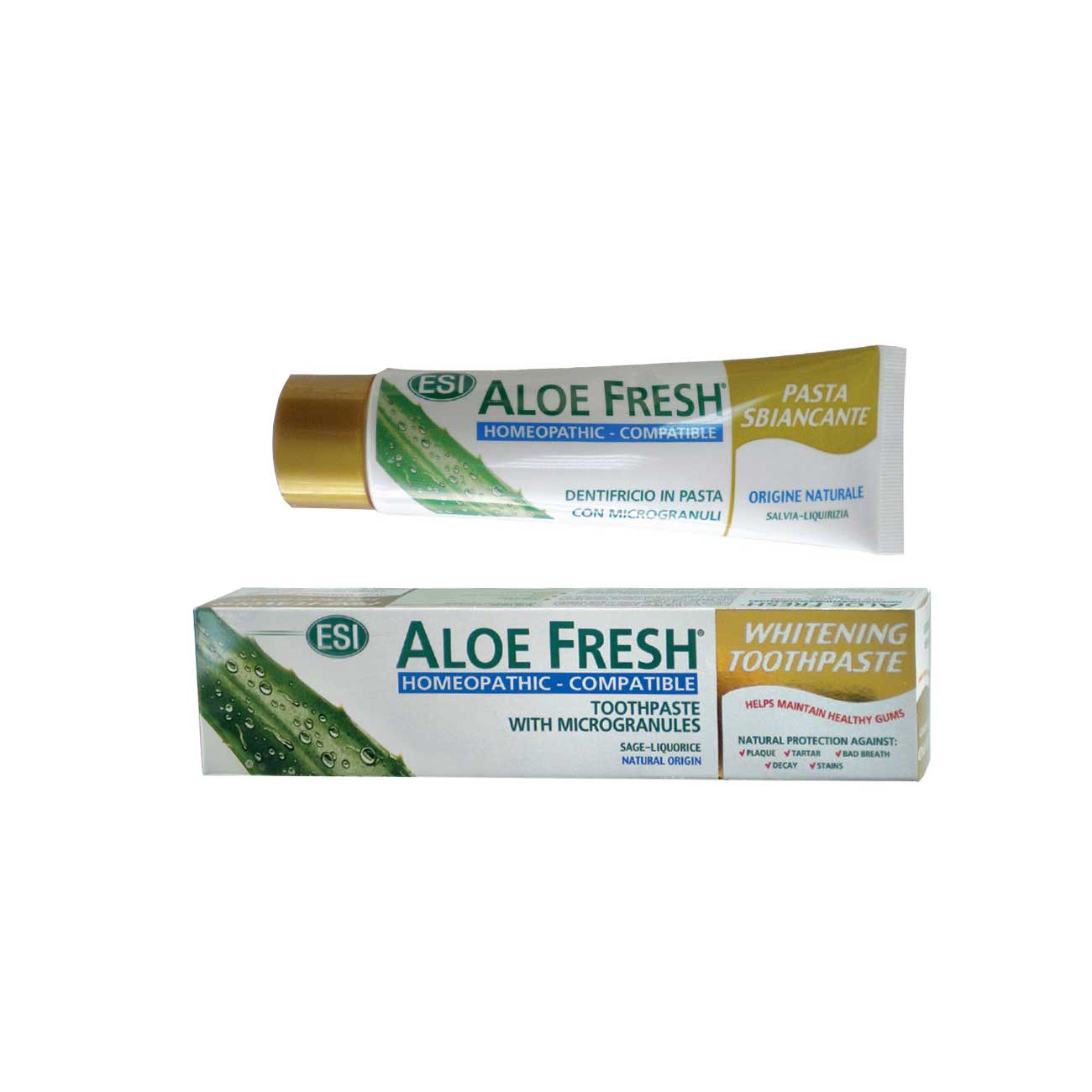 ESI Aloe Fresh Whitening Toothpaste Main image