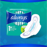 Always Ultra Normal Sanitary Towels Wings 14 Pads - MazenOnline