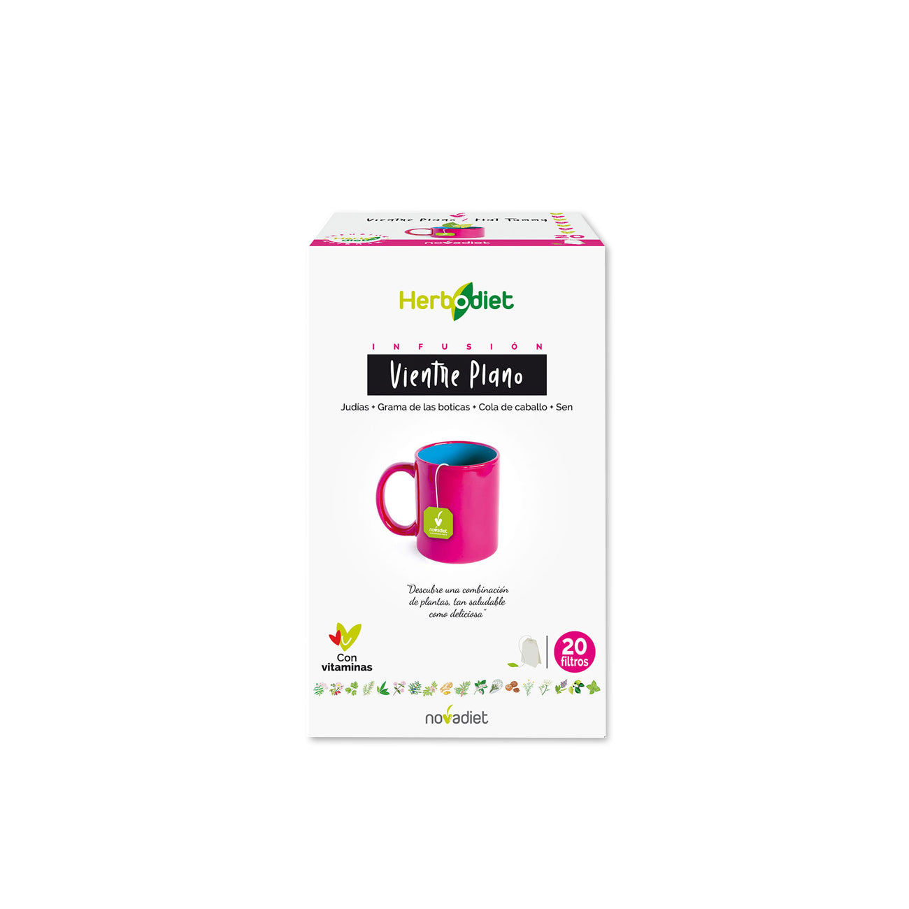 Novadiet Herbodiet Flat Tummy 20 bags - MazenOnline Main image