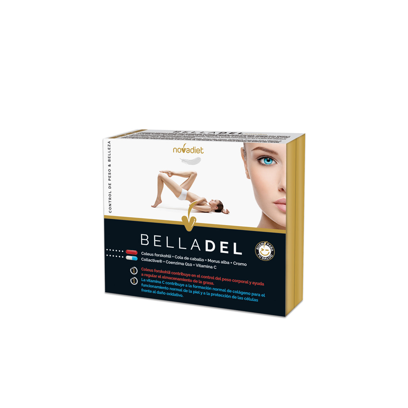 Novadiet Belladel - 60 Capsules - MazenOnline Main image