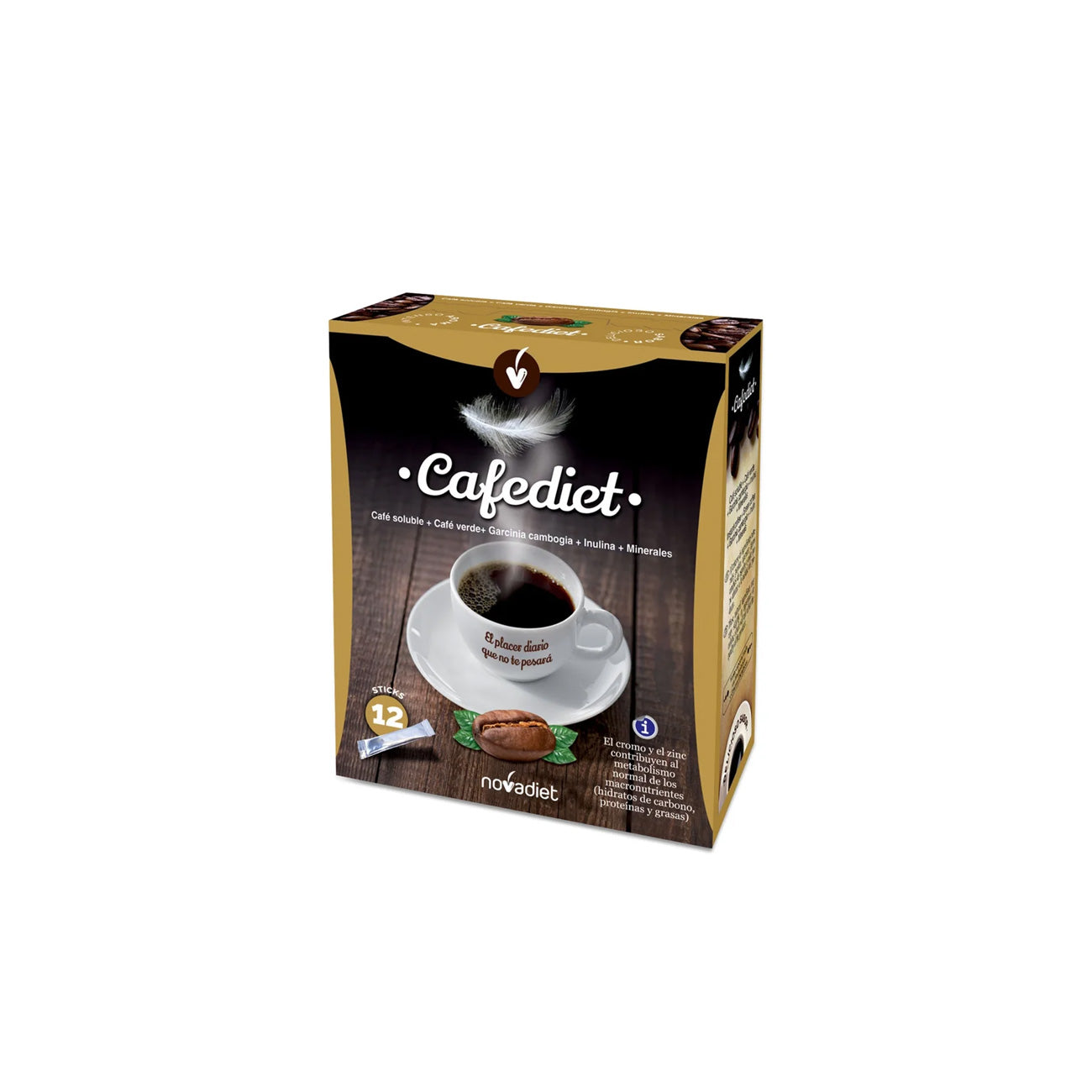 Novadiet Cafediet - 12 Sticks - MazenOnline Main image