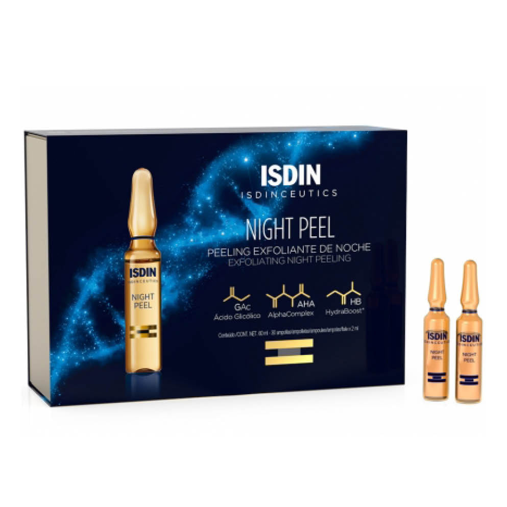 Isdinceutics Night Peel Exfoliating Night Peeling 10 Ampoule - MazenOnline Main image