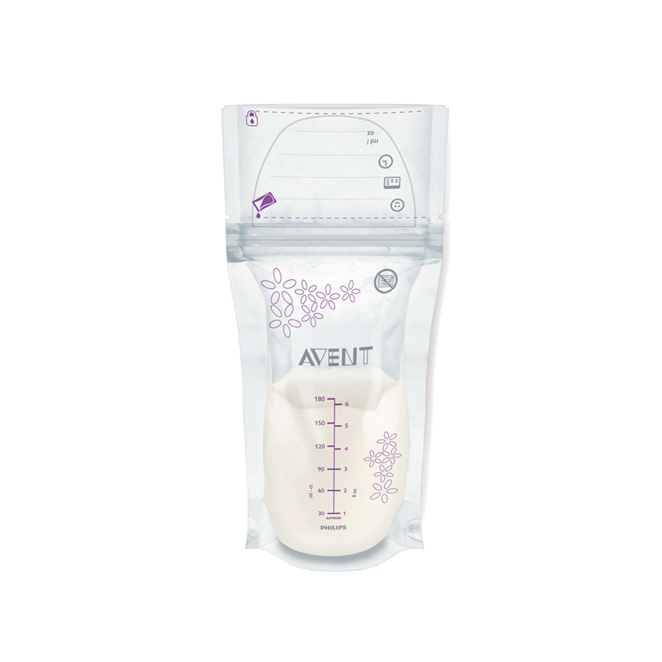 Breast Milk Storage Bags  Pack of 25 - MazenOnline Main image