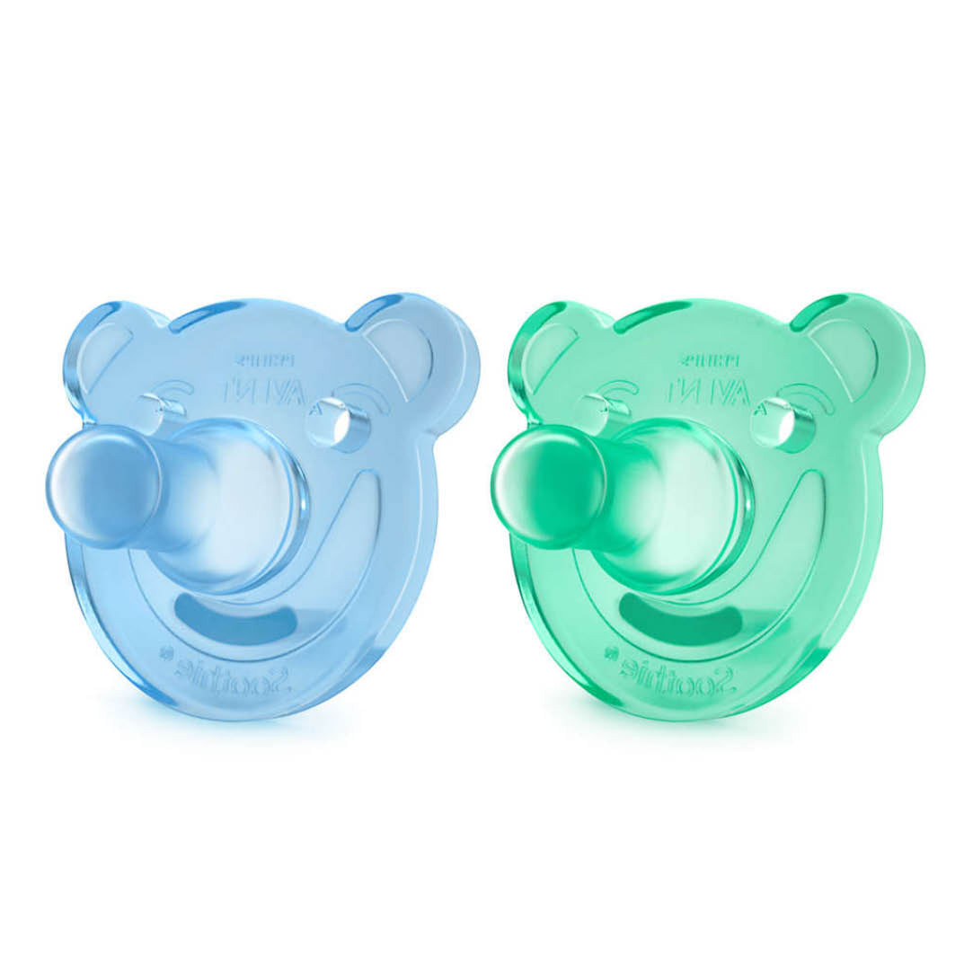 Soothie Shapes Pacifier 0-3M - Pack of 2 - MazenOnline Main image