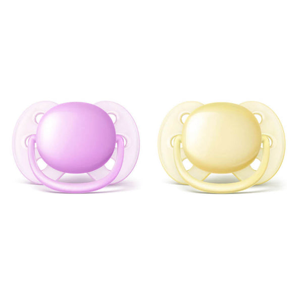 Ultra Soft Pacifier 0-6M - Pack of 2 - MazenOnline