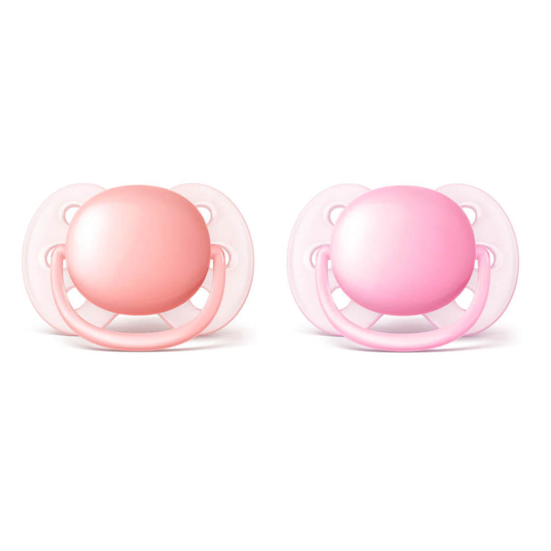 Ultra Soft Pacifier 0-6M - Pack of 2 - MazenOnline