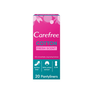 Carefree Normal Cotton FRESH SCENT 20's - MazenOnline