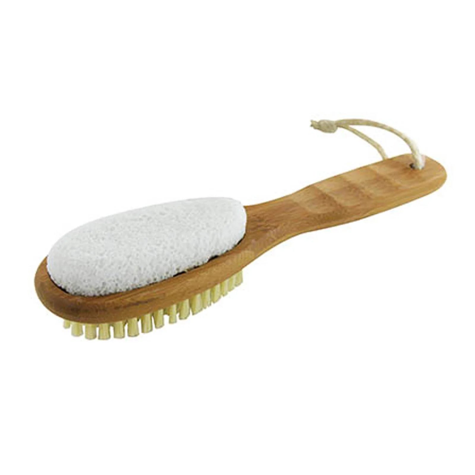 Bath Bamboo Foot Brush & Pumice - MazenOnline