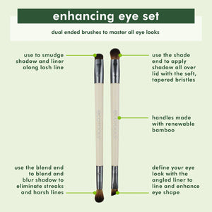 Enhancing Eye Set Double-ended Brushes - MazenOnline