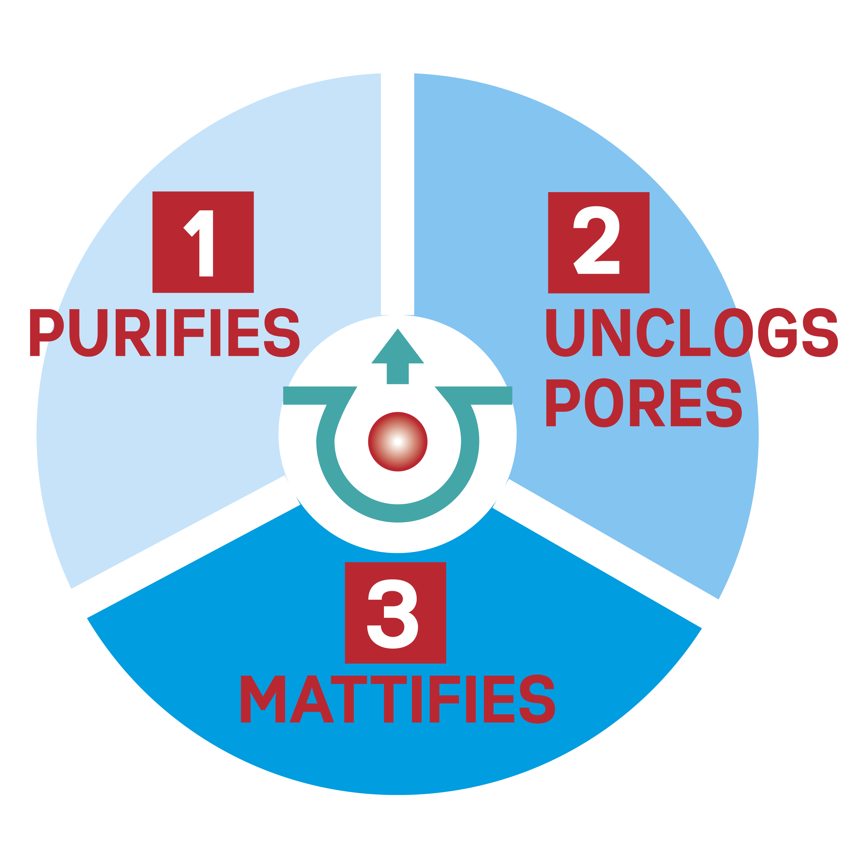 Garnier Face Wash Pure 3in1 pure active