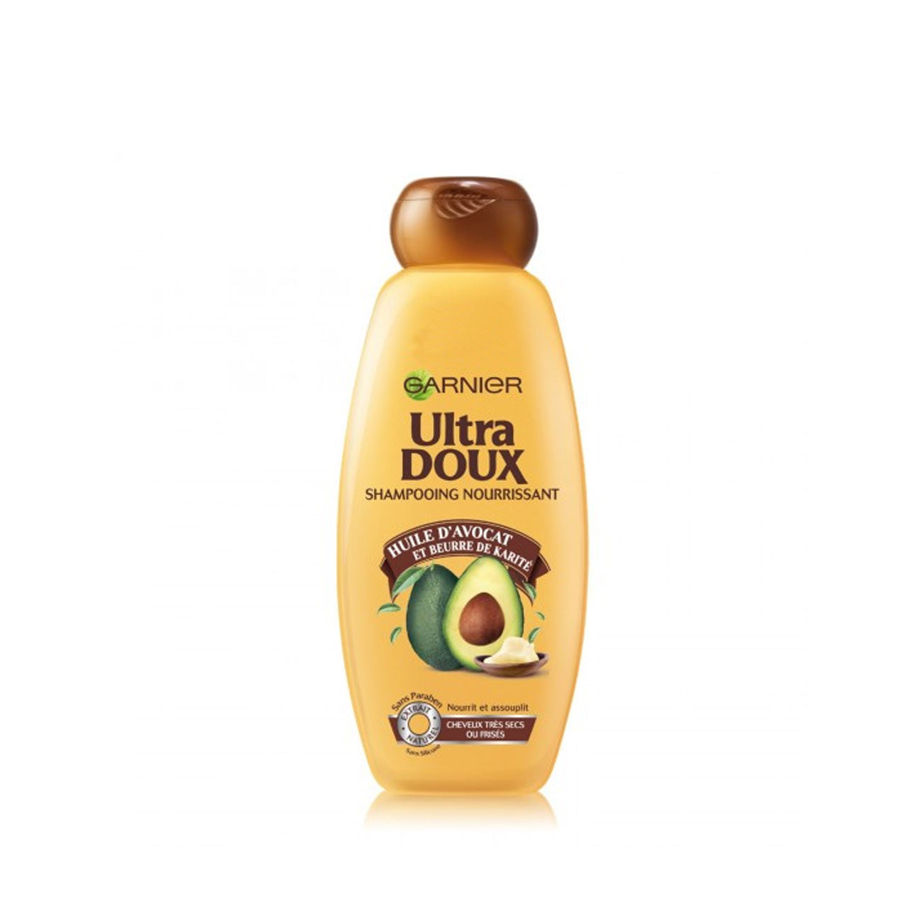Garnier Ultra Doux Hair Shampoo for dry and frizzy hair Main image