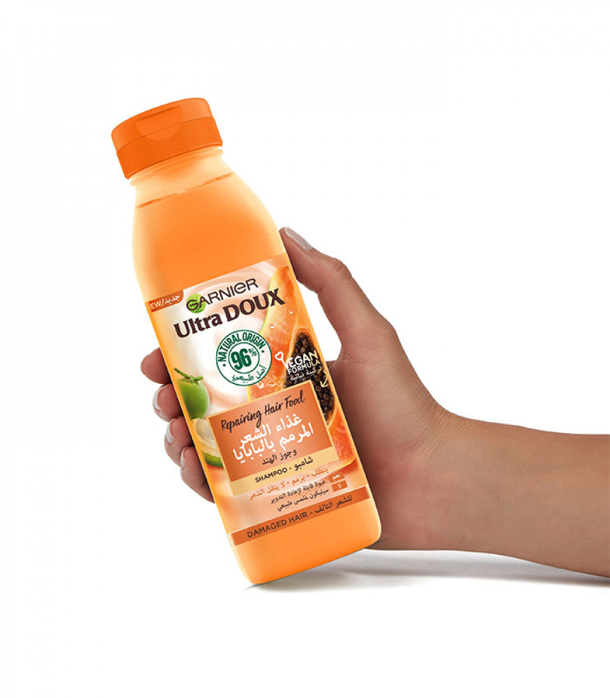 Garnier Ultra Doux Hair Food Papaya & Amla Shampoo