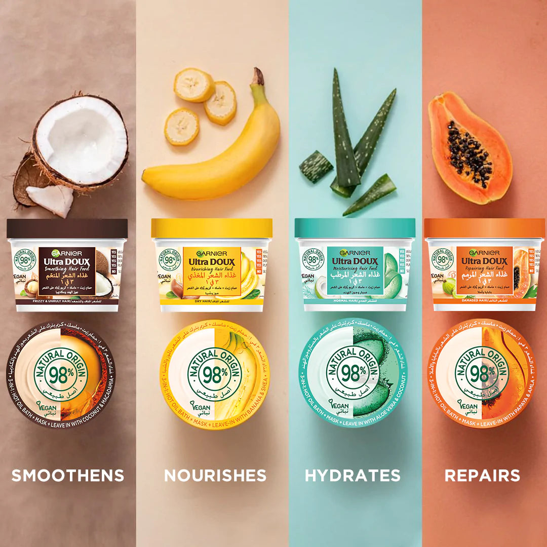 Ultra Doux Hair Food Papaya & Amla 3 in 1 Treatment