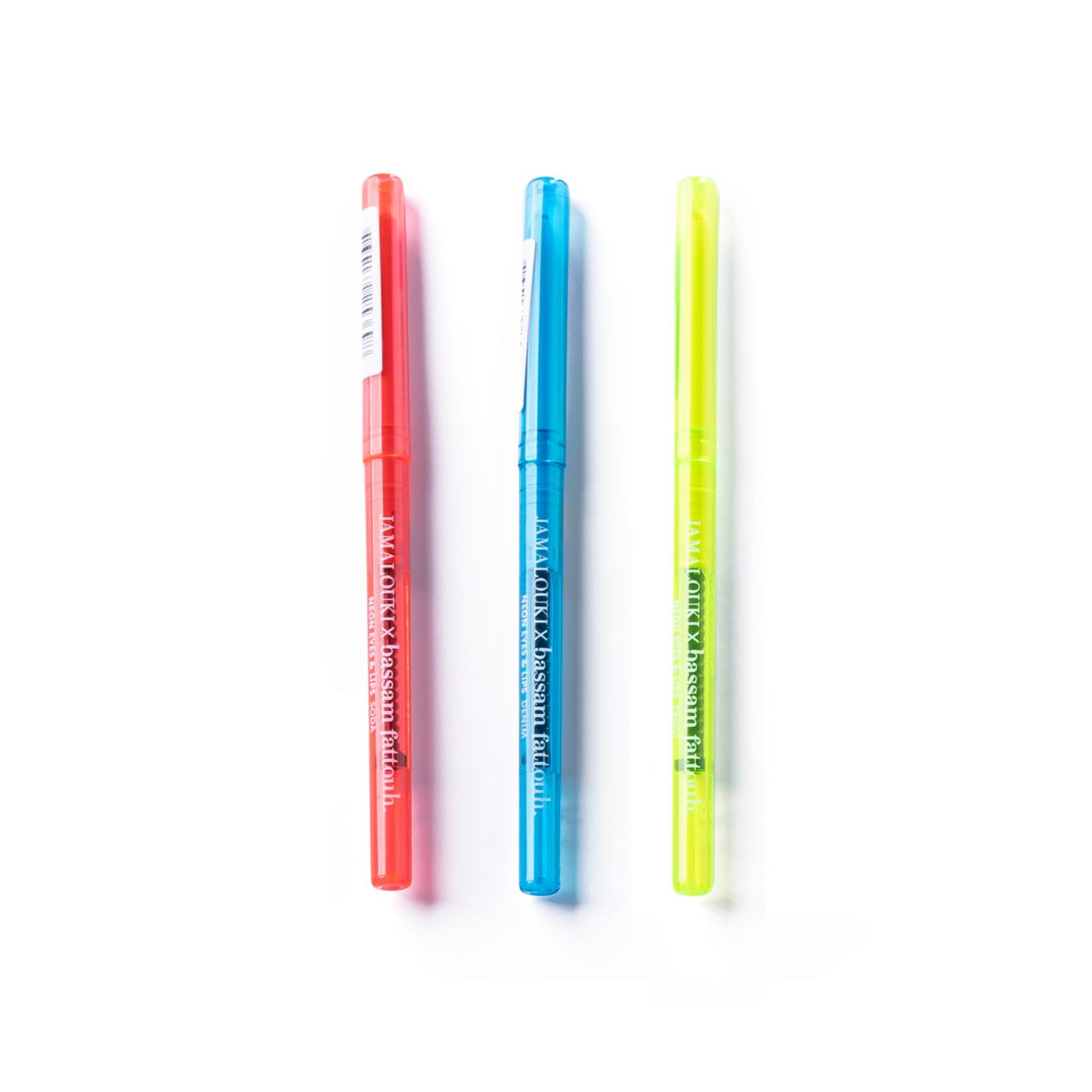 makeup looks bassam fattouh Neon Eyes & Lips