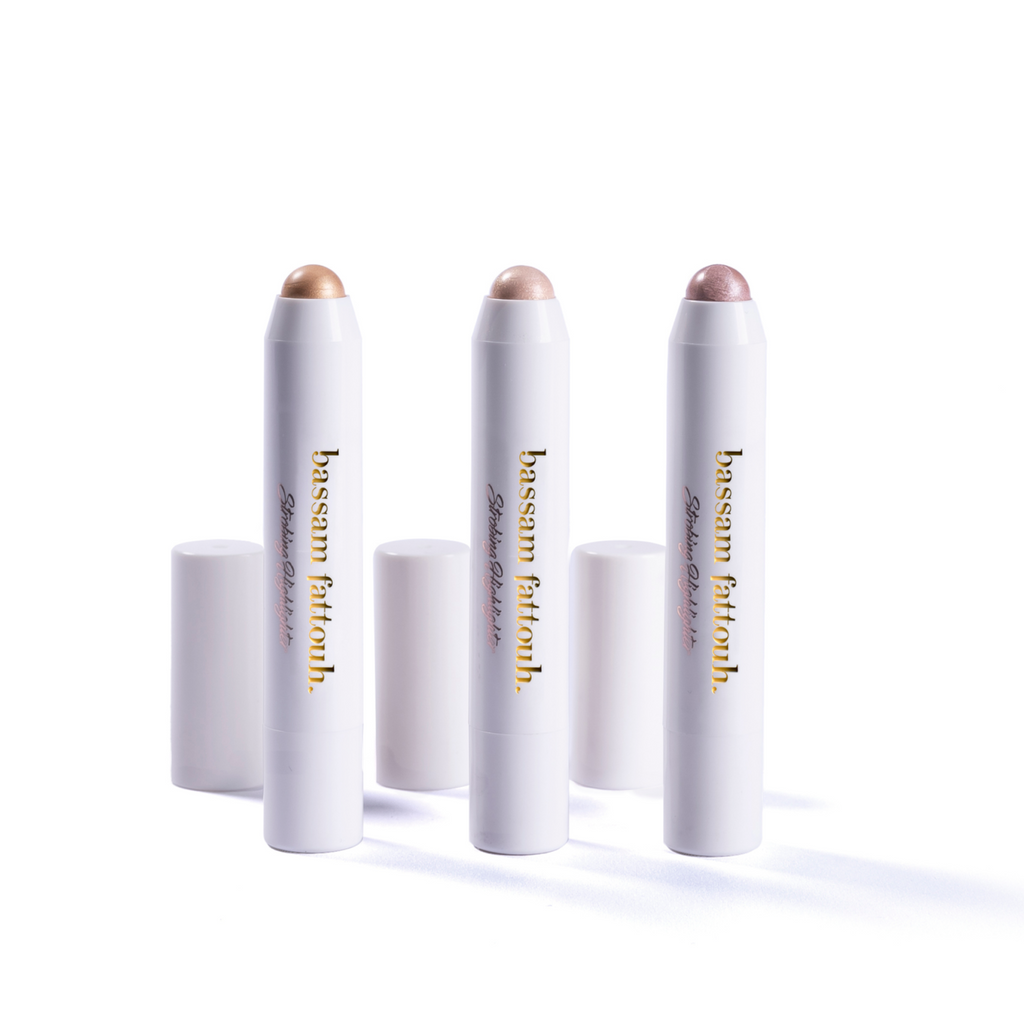 makeup looks bassam fattouh Strobing Highlighter