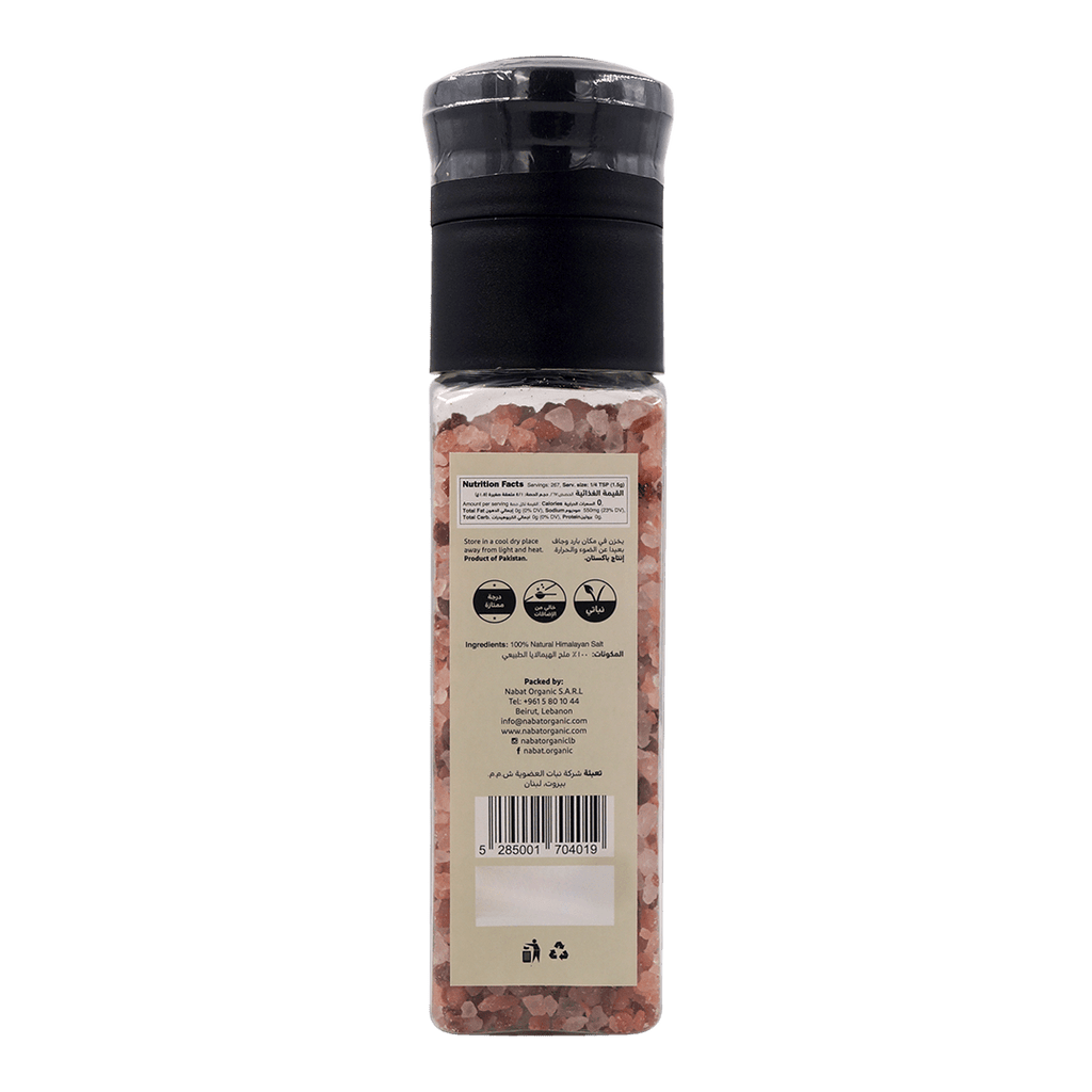 himalayan pinl coarse salt 400g - MazenOnline