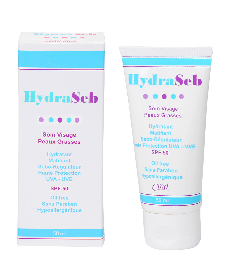 Cmd Hydra Seb Soin Visage Peaux Grasses - MazenOnline