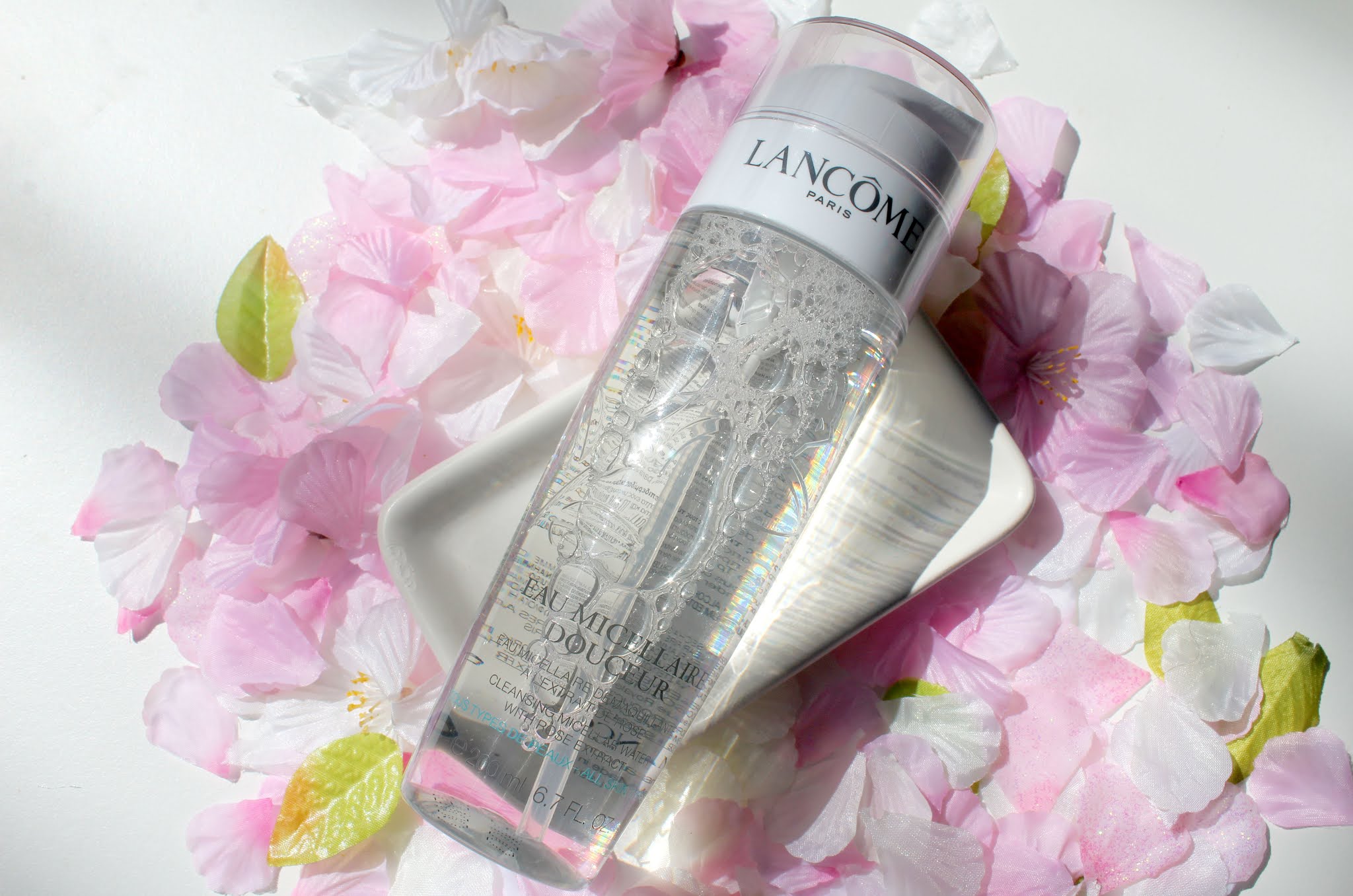 Eau Micellaire Douceur - Cleansing Micellar Water with Rose Extract - All Skin Types - MazenOnline