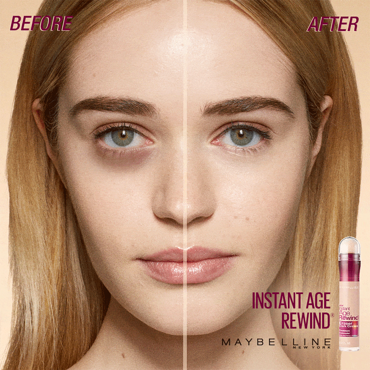 maybelline instant age rewind concealer swatches