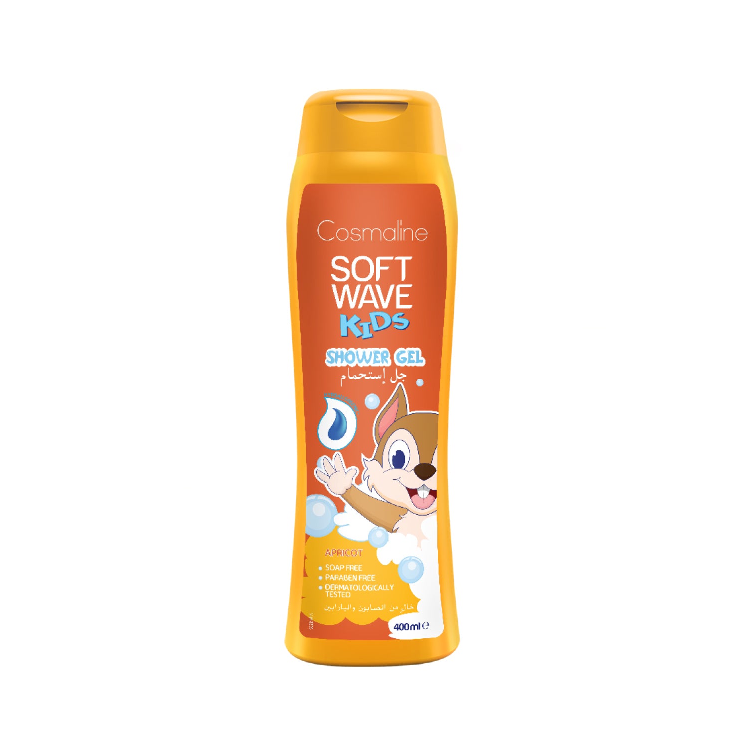 Soft Wave Kids Shower Gel Apricot 400 ml - MazenOnline Main image