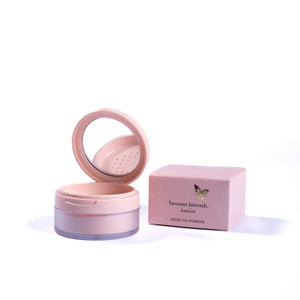 makeup looks bassam fattouh Loose Fix Powder