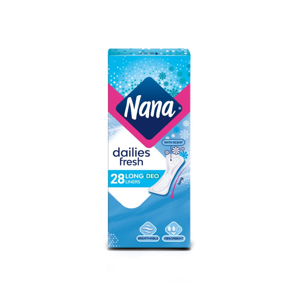 Dailies DeoFresh Long Liners x28 - MazenOnline Main image