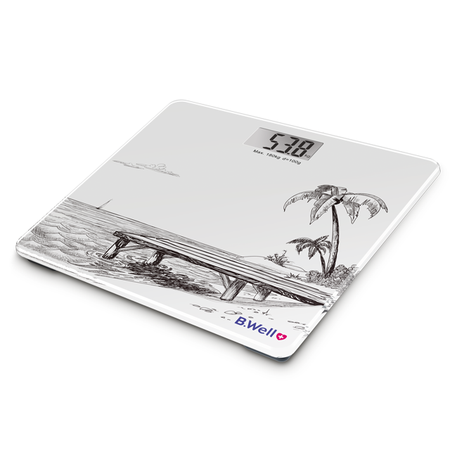 Electronic Personal Scale Pro-165 White Secondary image