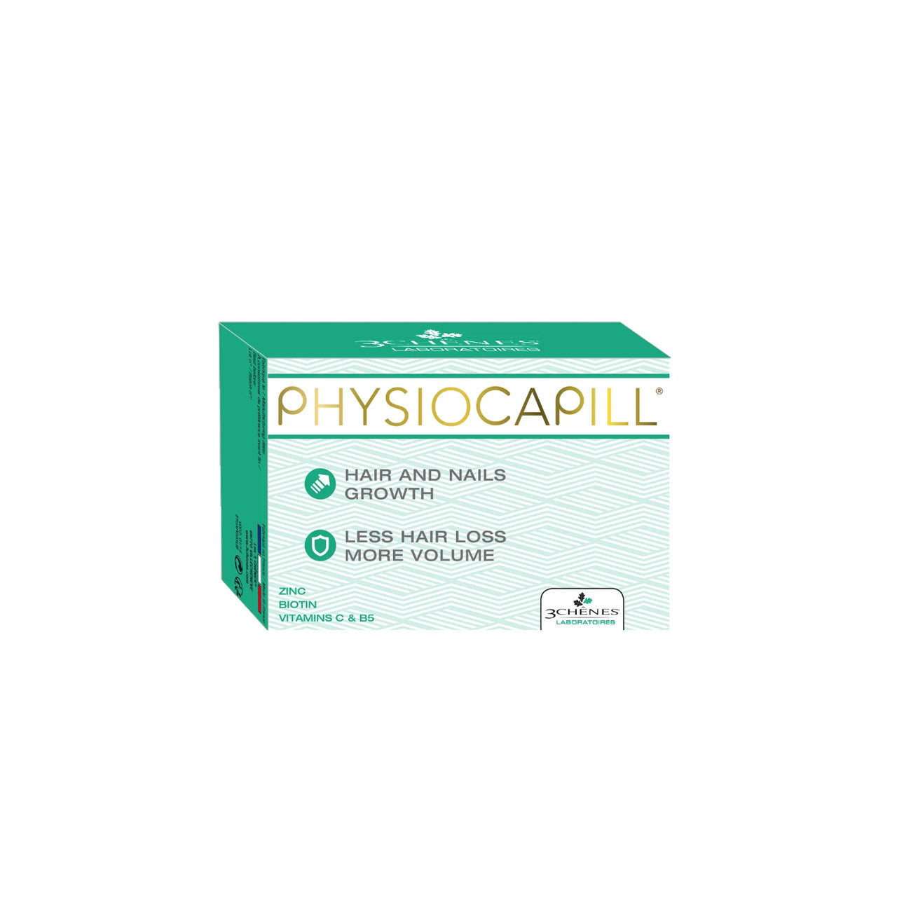 3 Chenes laboratoires Physiocapill 60 cap - MazenOnline Main image
