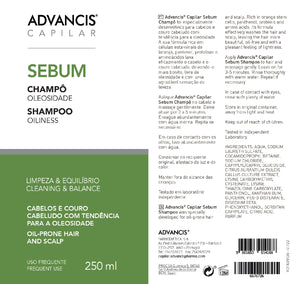 Capilar Sebum Shampoo 250 ml - MazenOnline