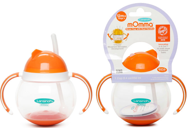 Cup with Straw & Dual Handles Secondary image
