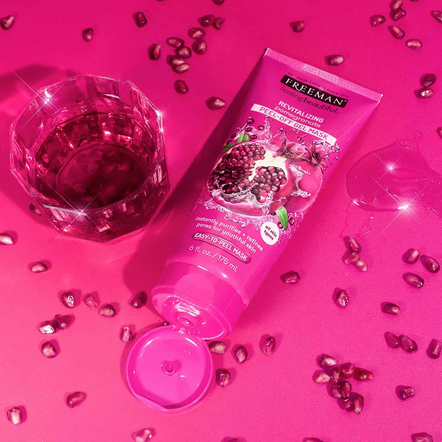 Facial Revealing Peel-off Mask Pomegranate 175ml Secondary image