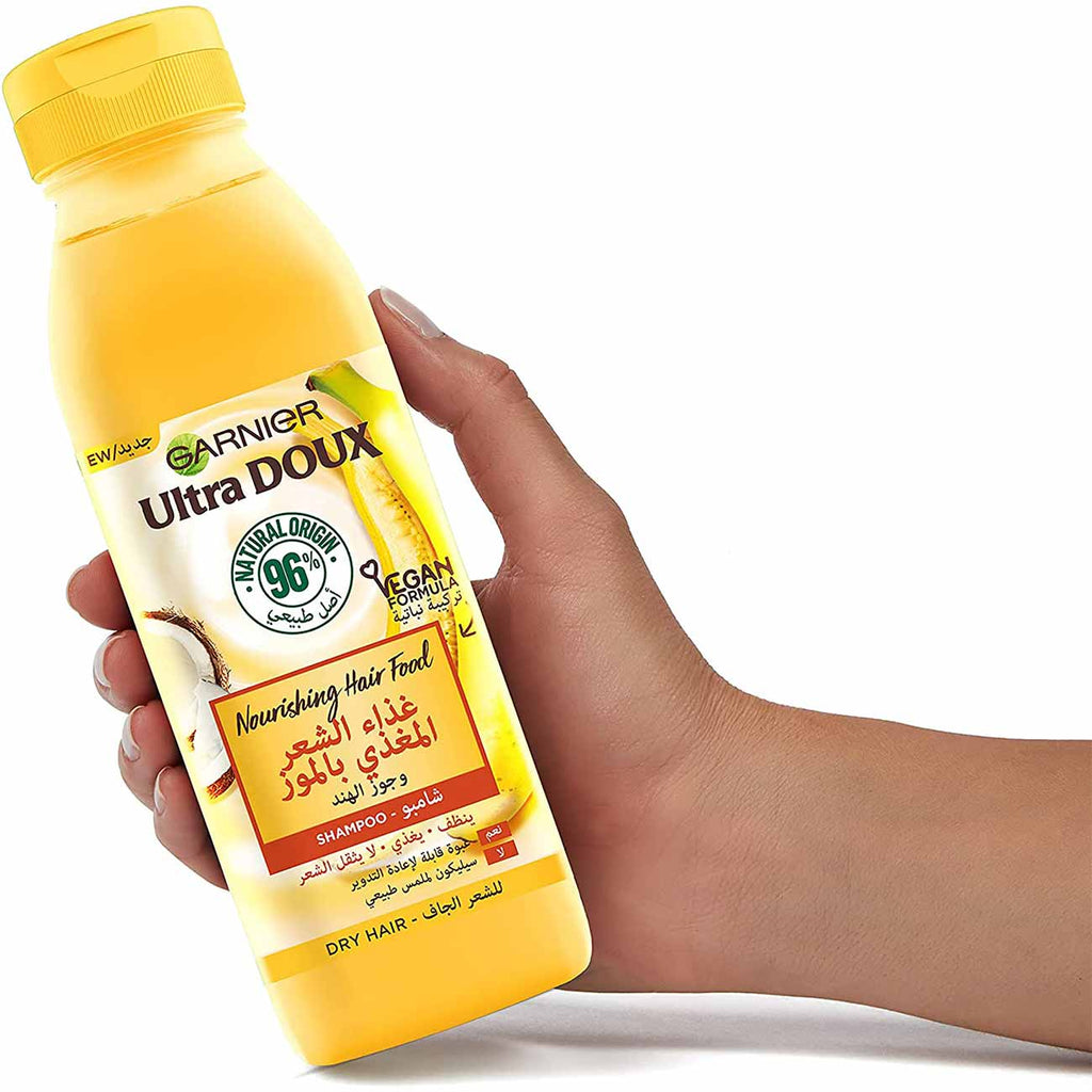 Ultra Doux Hair Food Banana & Shea Shampoo - MazenOnline