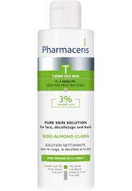 Pharmaceris T Bacteriostatic Solution for Face Cleavage Back 3% 190ml - MazenOnline