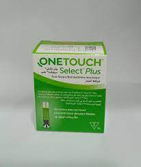 Lifescan ONE TOUCH SELECT PLUS STRIPS 50CT - MazenOnline