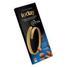 Stevia Dark Chocolate Zero Added Sugar 65g - MazenOnline