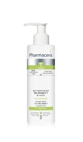 Pharmaceris T Puri Sebogel Face Gel Wash Antibacterial 190ml - MazenOnline