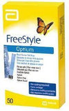 Abbott freestyle Optium Neo Blood Glucose Monitor Test 50 Strips - MazenOnline