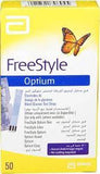 Abbott freestyle Optium Neo Blood Glucose Monitor Test 50 Strips - MazenOnline