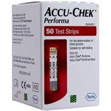 Accu-Chek Blood Glucose Test 50 Strips - MazenOnline