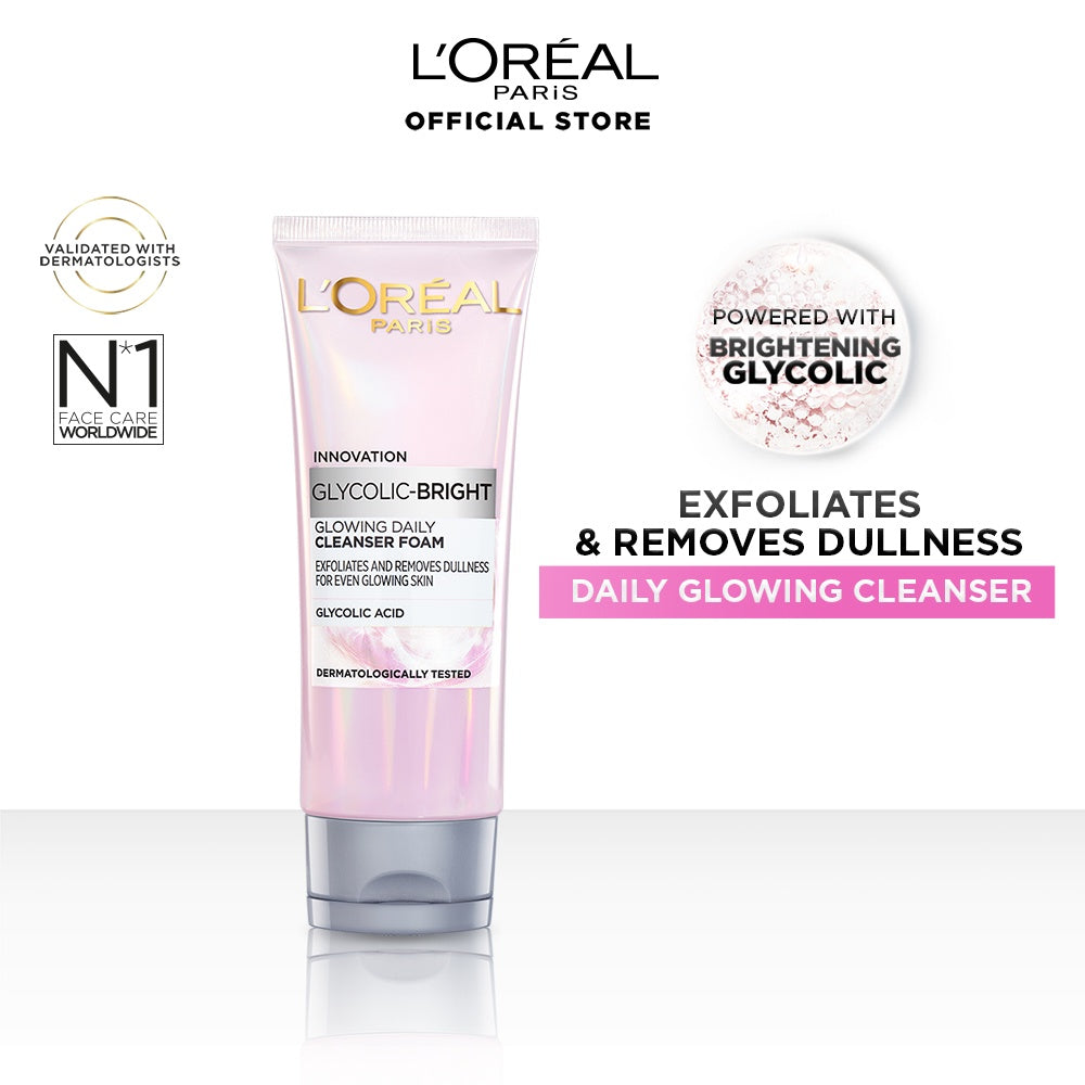 Glycolic Bright Glowing Daily Cleanser Foam - MazenOnline