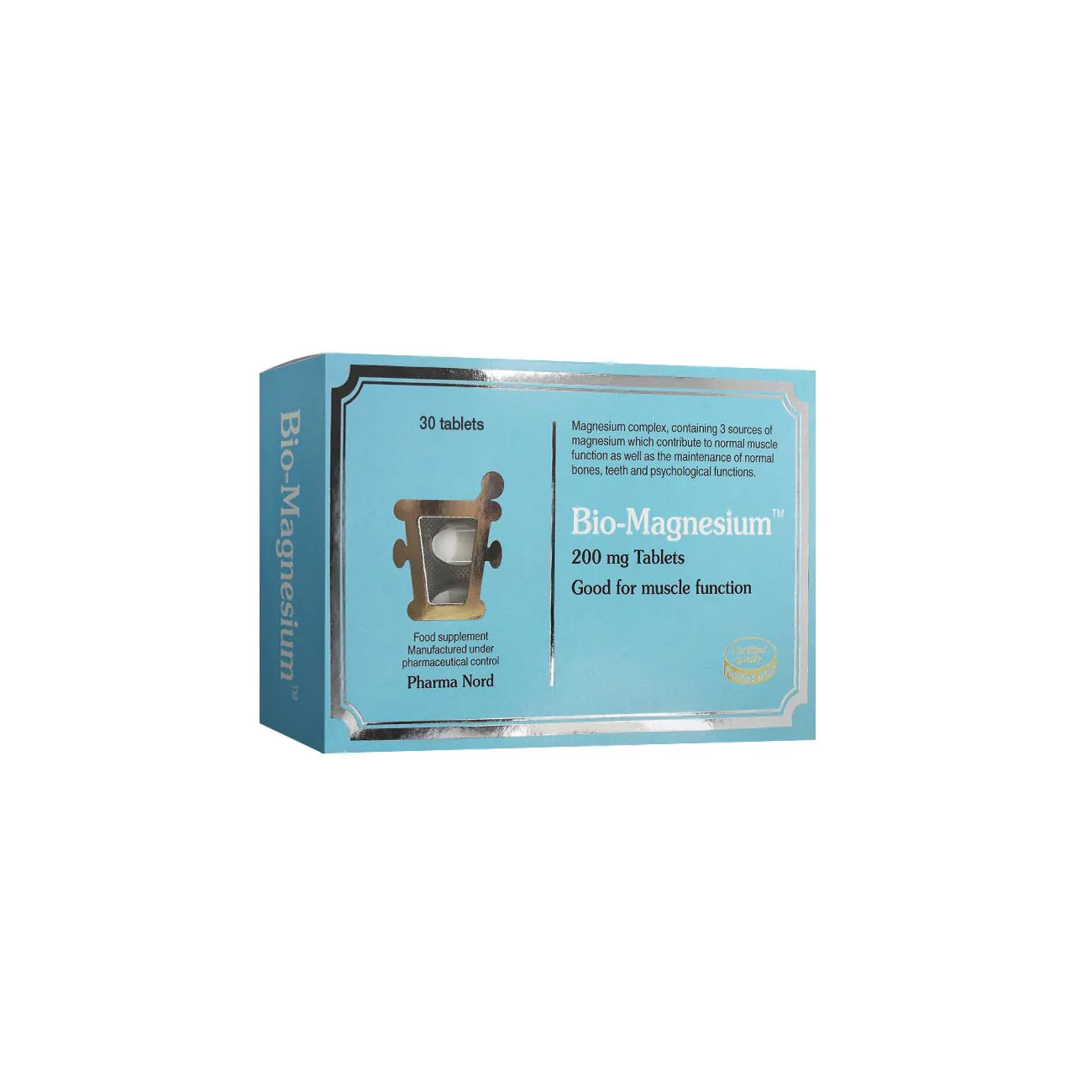 Bio-Magnesium 200mg 30 Cap - MazenOnline Main image