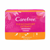 Carefree Flexi Comfort Extrafit Delicate Scanted Pantyliner 44 Pieces - MazenOnline
