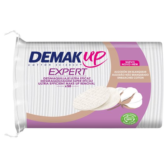 Demak Up Cotton Science Expert 50 Pads - MazenOnline