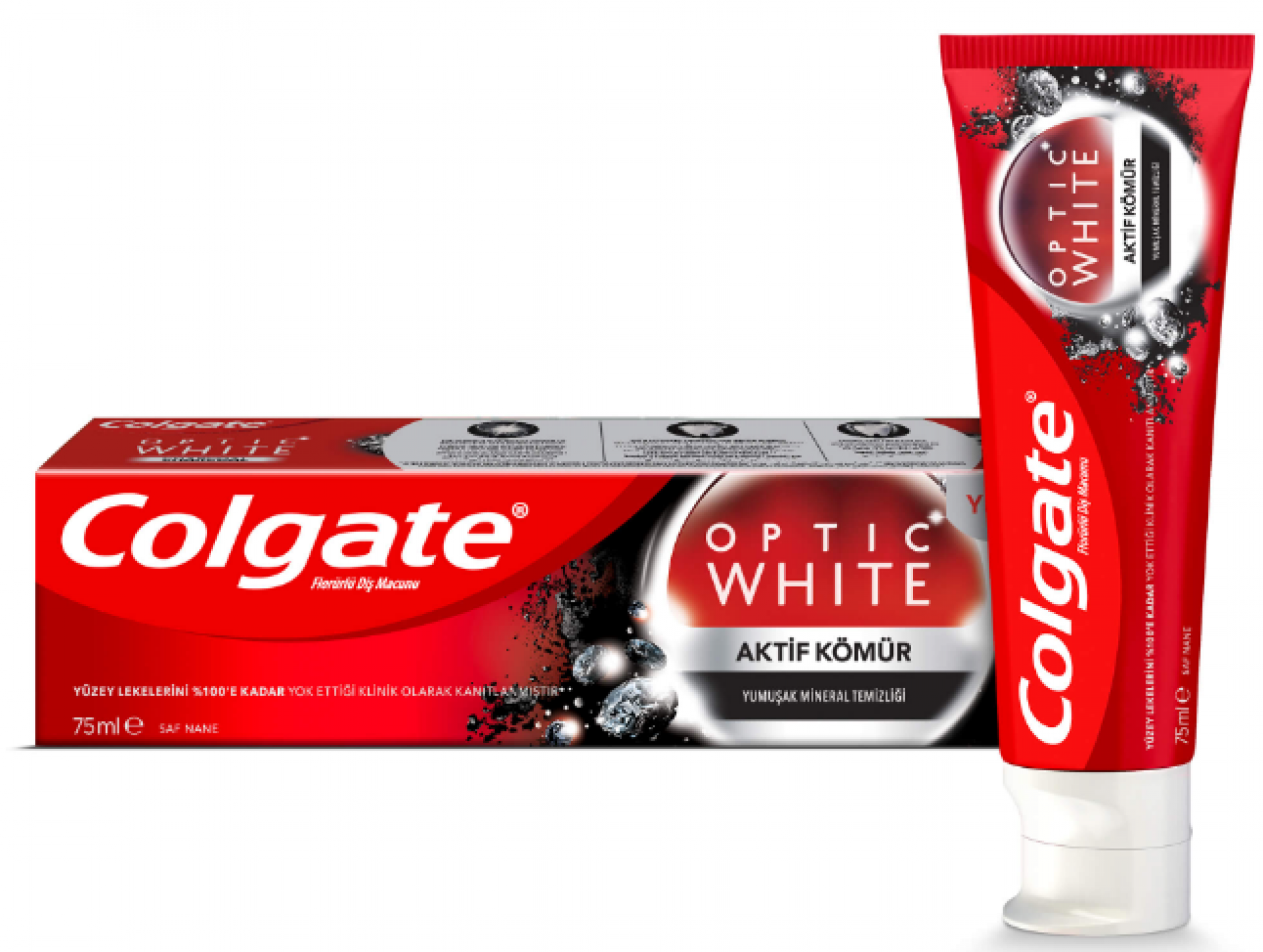 Optic White  Toothpaste 75ml - MazenOnline