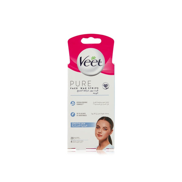 FACE WAX STRIPS X20 - MazenOnline