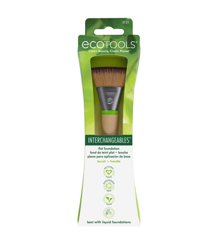 Interchangeable flat foundation brush - MazenOnline Main image